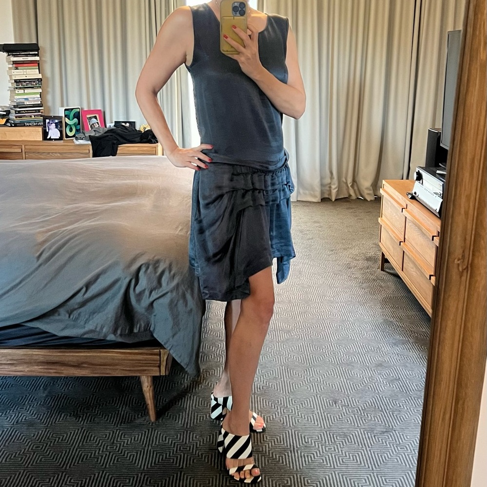 Theory navy dress 6
